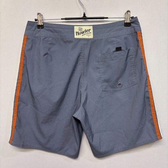Howler Brothers Men Swimwear Swim Trunks Board Shorts Size 32 Gray D004 -9 - Picture 15 of 16